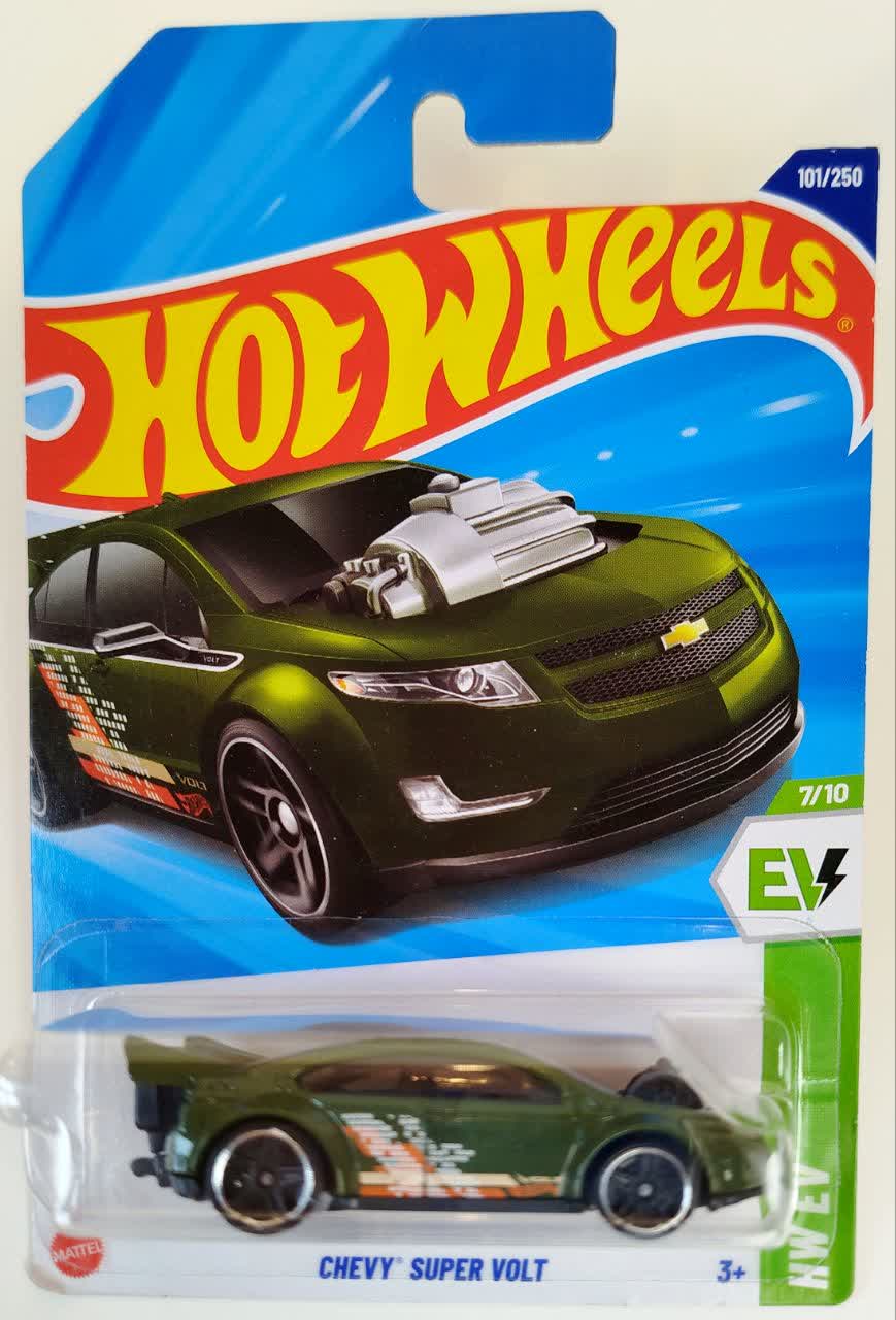ماشین فلزی هات ویلز شورلت سوپر ولت Chevy Super Volt