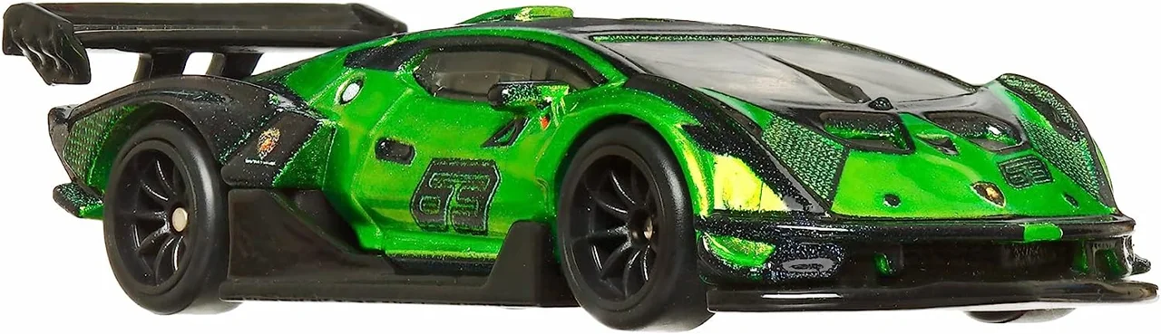 خرید ماشین فلزی ماکت فلزی هات ویلز کار کالچر «لامبورگینی اسنزا SCV12» ماشین فلزی Hot Wheels Car Culture Premium Exotic Envy Lamborghini Essenza SCV12 5/5 HCJ29