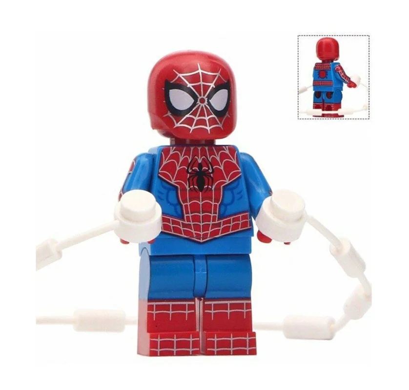 نمای سهبعدی از مینی فیگور لگویی Spider-man XP-116