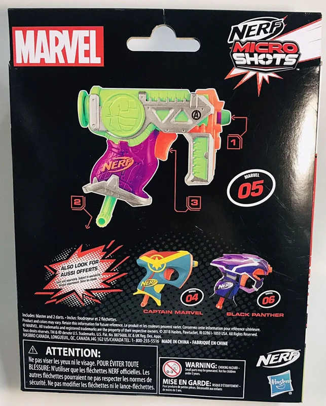 خرید تفنگ اسلحه نرف تیر ابری نرف «میکروشات هالک» NERF Microshots Hulk Blaster E2931