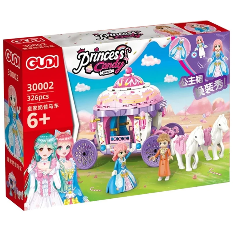 خرید لگو ساختنی لگو «کاسکه آبنباتی پرنسس کندی» لگو  Lego Gudi Princess Candy Stroller 30002