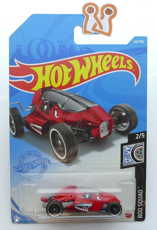 نمای کلی ماشین فلزی هات ویلز 2 جت زد مدل Hot Wheels 2 Jet Z Rod Squad
