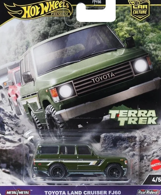 بستهبندی ماشین کلکسیونی Hot Wheels Toyota Land Cruiser FJ60