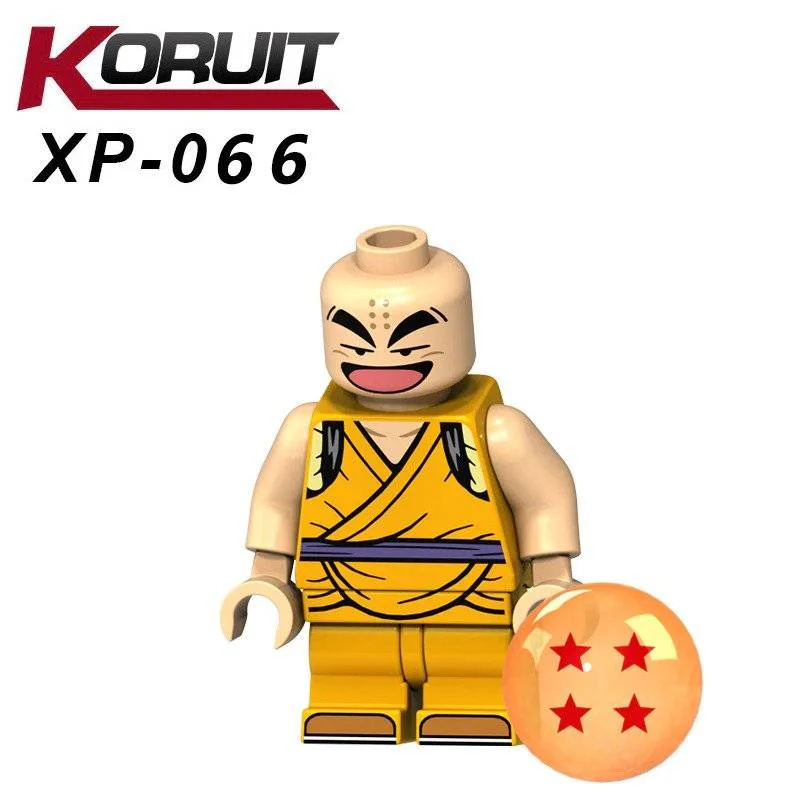 مینی فیگورهای لگو سری دراگون بال مجموعه ۸ تایی - فروشگاه سیناپسی