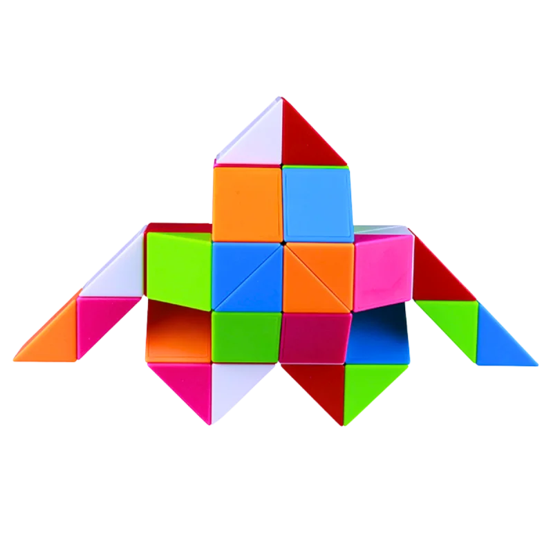 روبیک ماری ۴۸ قطعه برند QY Toys در شکل موشک یا فضاپیما