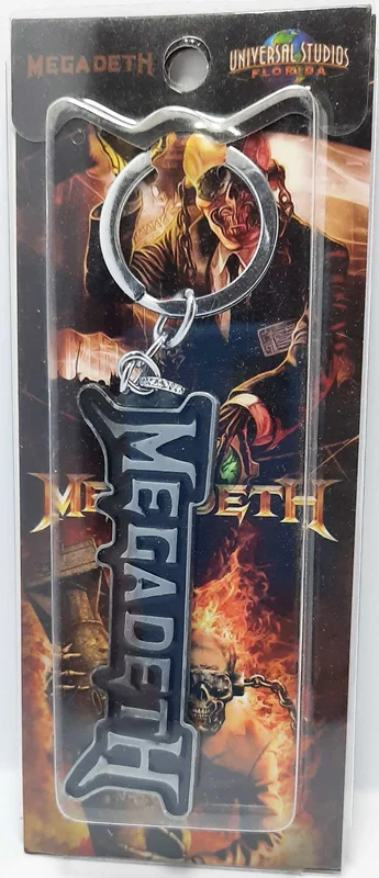 خرید جا کلیدی فلزی «مگا دث» جا سوئیچی، حلقه کلید Mega Deth key holder