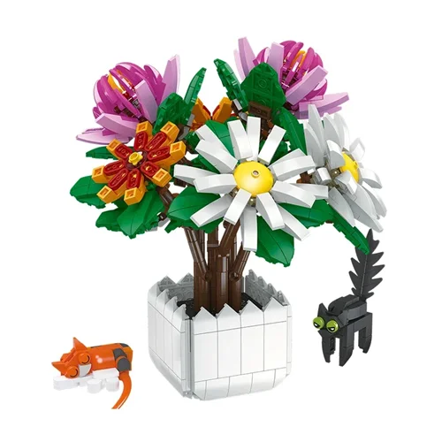 گلدان گل کریسانتِموم Chrysanthemum Potted Plant JJ9036