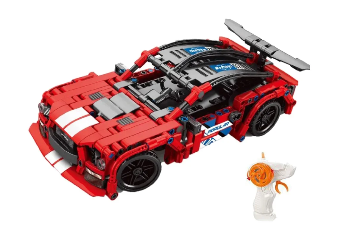 لگو ماشین کنترلی Pingao RC Car 70018 – نمای سه بعدی ساخته شده