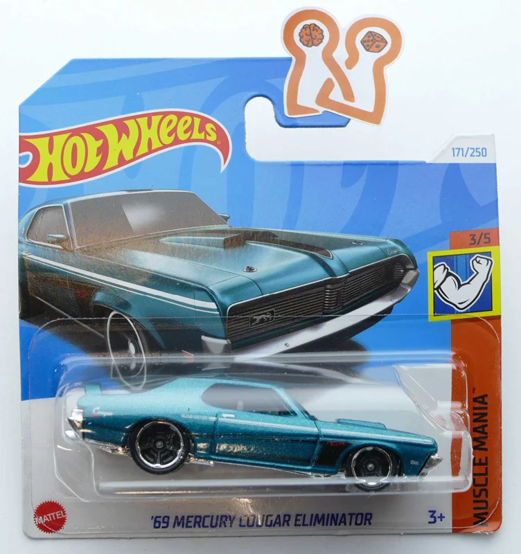 هات ویلز مرکوری کوگار الیمینیتور مدل Hot Wheels 69 Mercury Cougar Eliminator