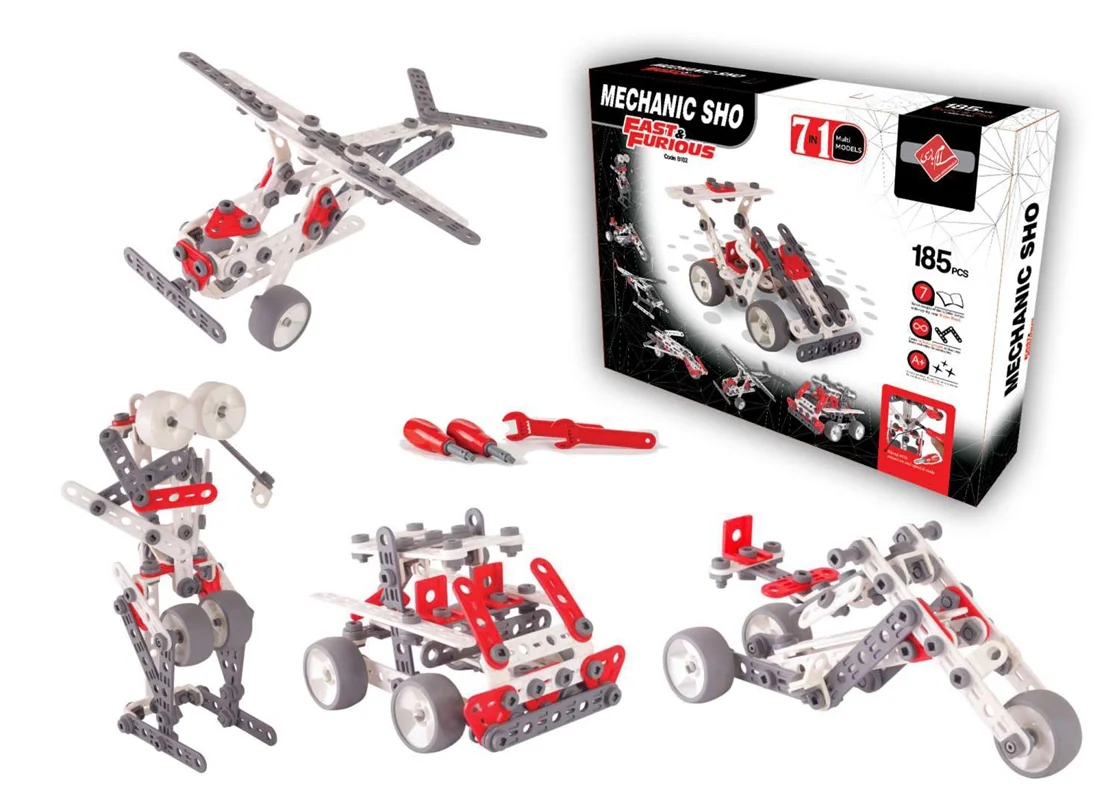 خرید بازی ساختنی سلام بازی مکانیک شو «خشن و سریع» Salambazi Mechanic Sho Fast & Furious B102