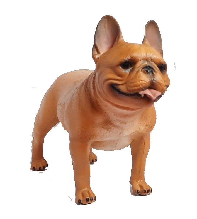فیگور سگ بولداگ نارنجی Orange Bulldog Dog PL127-1217