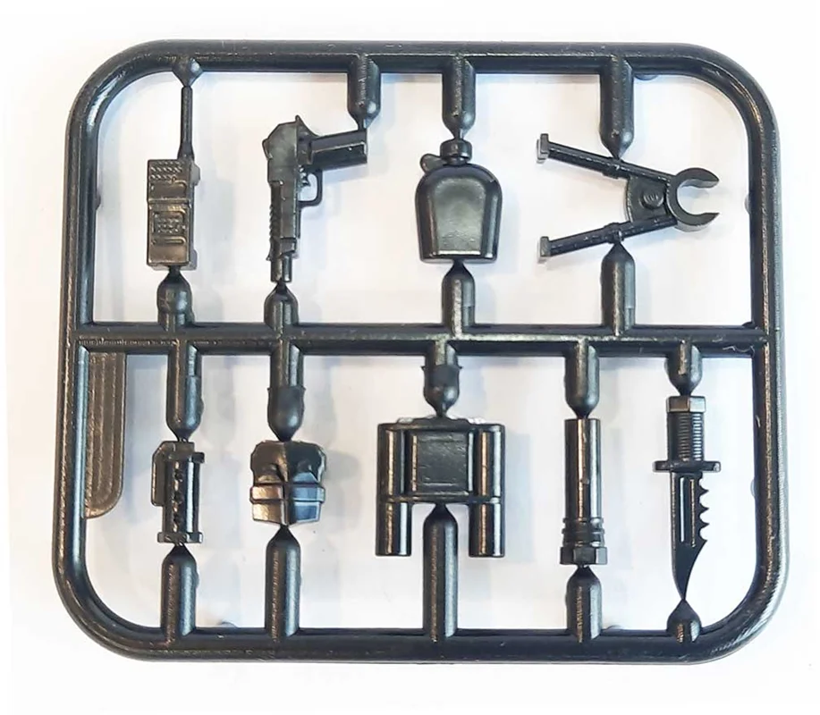 خرید لگو «سرباز نیروی ویژه با تجهیزات نظامی»، لگو ارتشی، لگو نظامی لگو سرباز، لگو آدمکی، مینی فیگور آدمک، مینی فیگور لگویی  X-Block Special Troops Military Soldier minifigures Lego Series XJ-981F