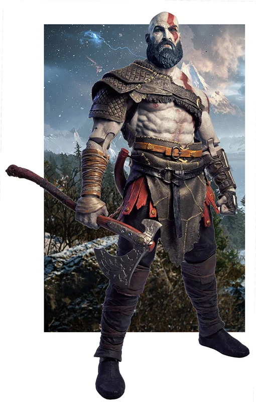 خرید اکشن فیگور نکا «خدای جنگ کریتوس» Neca Kratos God of War figure