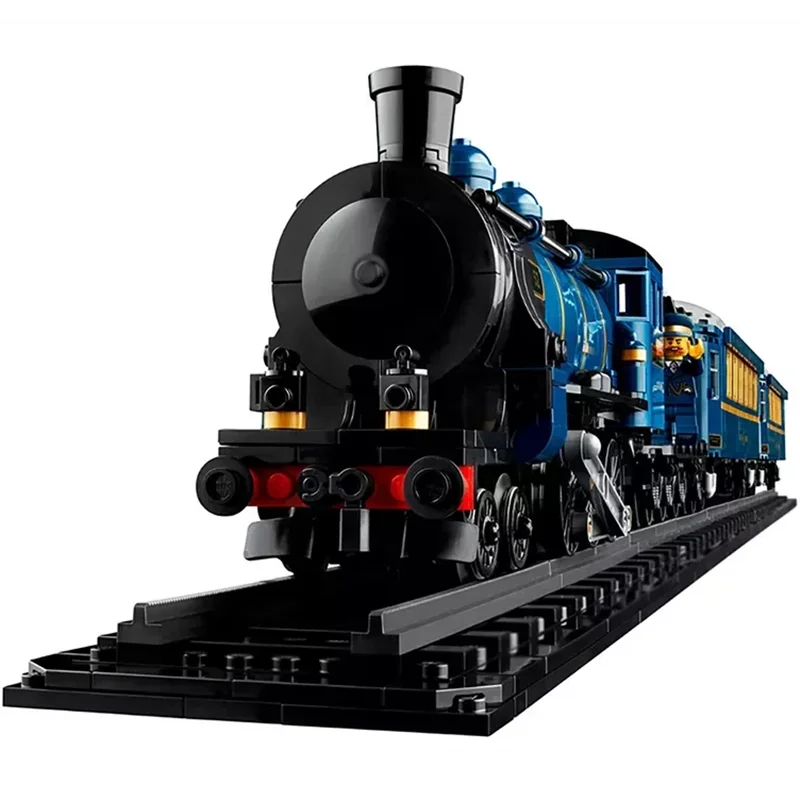 لگو قطار اورینت اکسپرس Lego Orient Express 21333 نمای کامل قطار