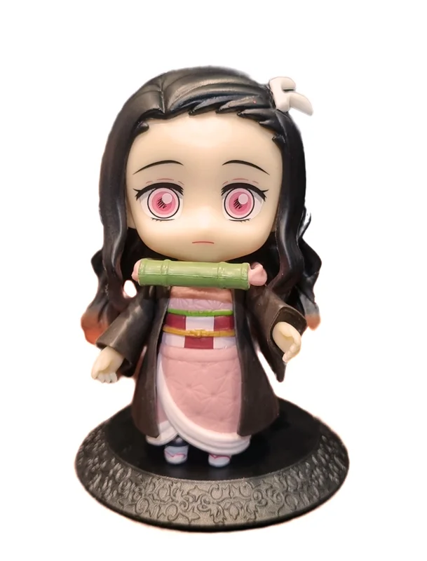 خرید انیمه فیگور شیطان کش «نزوکو کامادو معمولی بامبو دار» Q Posket Anime Series Demon Slayer Nezuko Kamado Figure