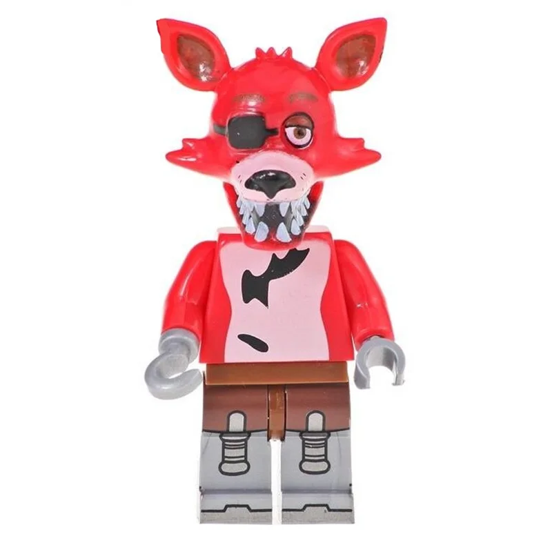 نمای جلو مینیفیگور لگو فاکسی Foxy
