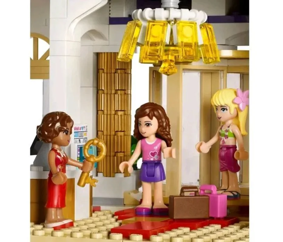 خرید لگو فرندز «هتل بزرگ هارتلیک»  Building Blocks Friends Heartlake Grand Hotel lego 10547