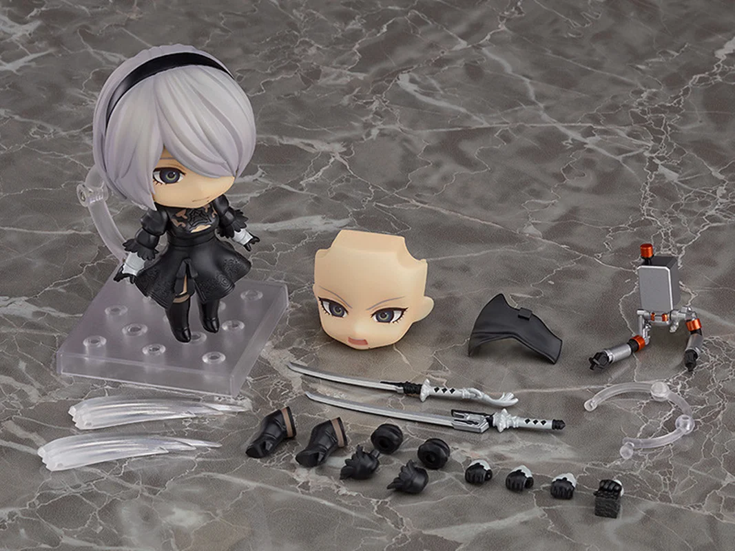 خرید فیگور نندروئید بازی 2B «نیر: اتوماتا» A Nendoroid Action Figure of NieR:Automata, YoRHa No.2 Type B (2B)
