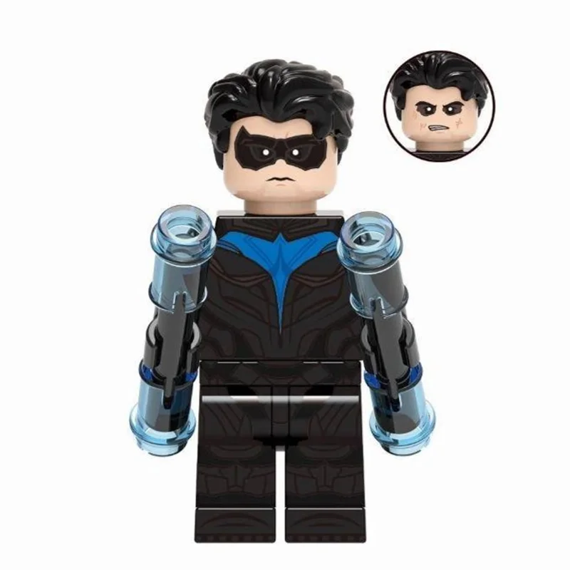 مینی فیگور لگو نایت وینگ با دو شمشیر لیزری Nightwing