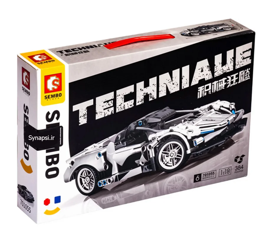 خرید لگو سمبو بلاک تکنیک «ماشین جگوار» Sembo Block Lego Techniaue 701055