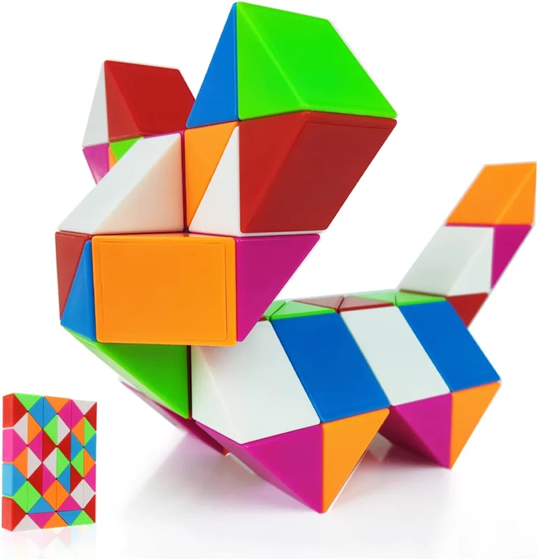 روبیک ماری ۴۸ قطعه برند QY Toys در شکل حیوان