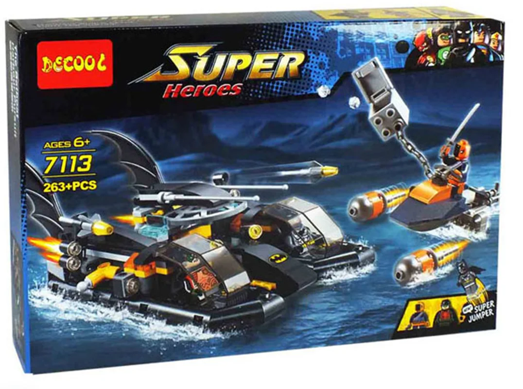 لگو جی سی «سوپر هیرو» JiSi Super Heroes Lego 7113
