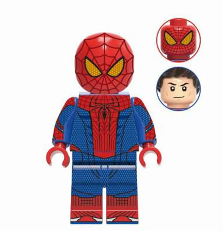 خرید آدمک لگویی فله مینی فیگور لگویی «اسپایدر من شگفت انگیز» Xinh Minifigures Amazing Spider Man XH1858