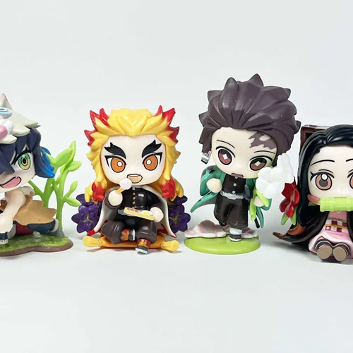 ست فیگور ۶ تایی انیمه شیطان کش Demon Slayer