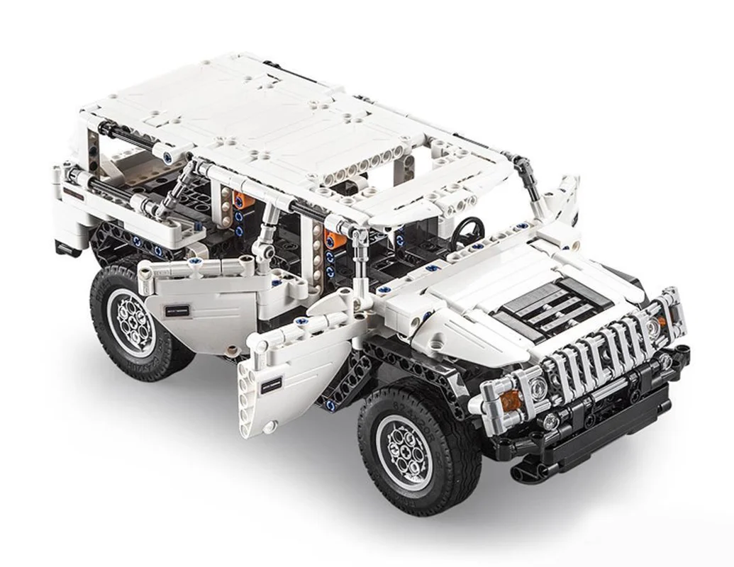 لگو جیپ کنترلی، خرید لگو کادا «جیپ کنترلی Warrior H2 واریور اچ 2» Cada Building Blocks Warrior H2 C51044W