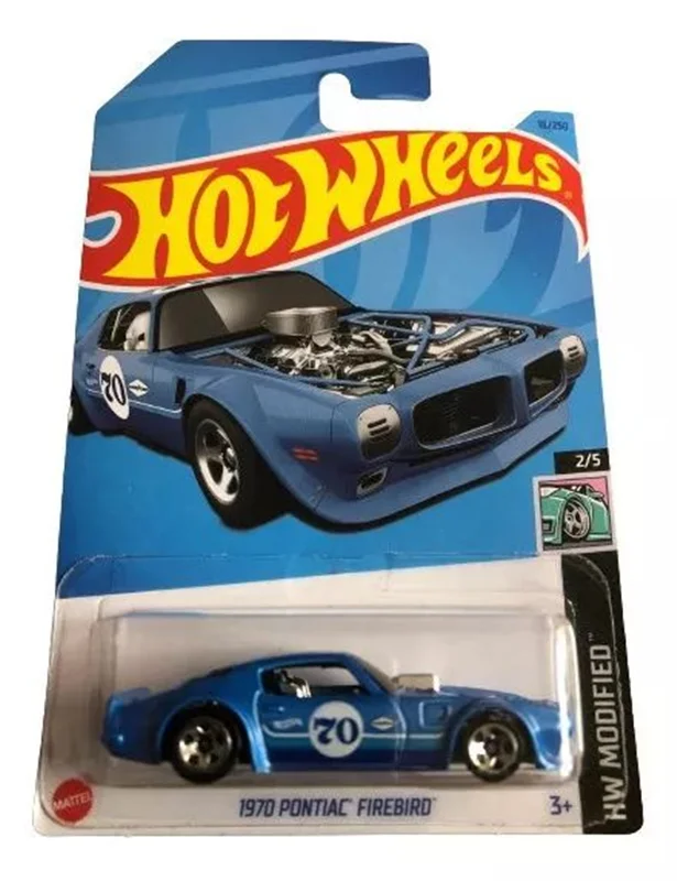 خرید ماشین فلزی ماکت فلزی هات ویلز «1970 پونتیاک فایربرد» ماشین فلزی  Hot Wheels 1970 Pontiac Firebird HW Modified 2/5 18/250
