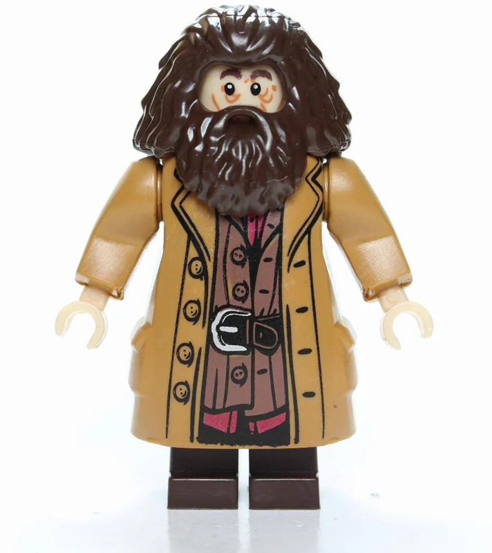 نمای جلو مینی فیگور لگو هگرید Hagrid