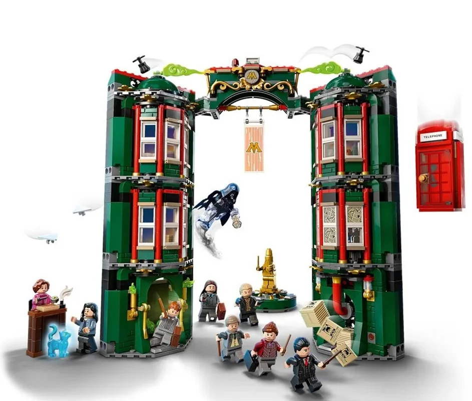 خرید لگو هری پاتر «وزارت سحر و جادو»  Bricks Blocks Harry Potter Ministry of Magic 6068