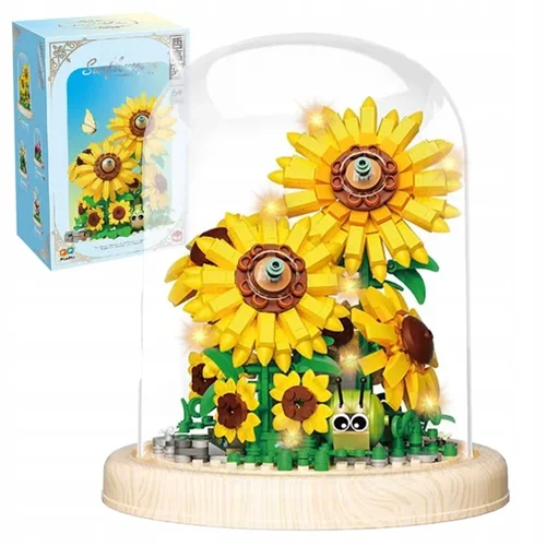 لگو دسته گل آفتابگردان جاودانه Sunflower Immortal Flower 623002