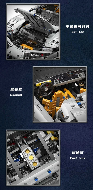 اجزای داخلی ماشین اسپورت