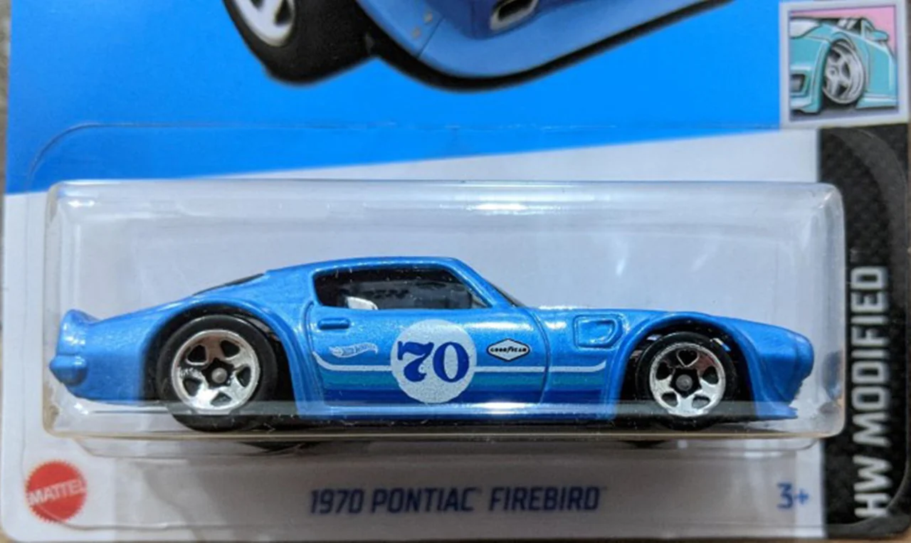 خرید ماشین فلزی ماکت فلزی هات ویلز «1970 پونتیاک فایربرد» ماشین فلزی  Hot Wheels 1970 Pontiac Firebird HW Modified 2/5 18/250