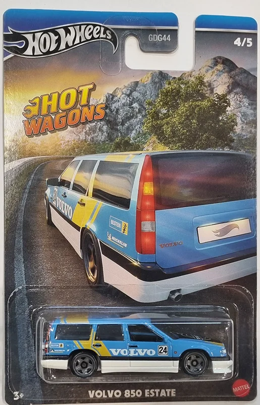 خرید ماشین فلزی هات ویلز ماشین «ولوو 850 استیت» ماشین فلزی Hot Wheels Hot Wagons Volvo 850 Estate GDG44