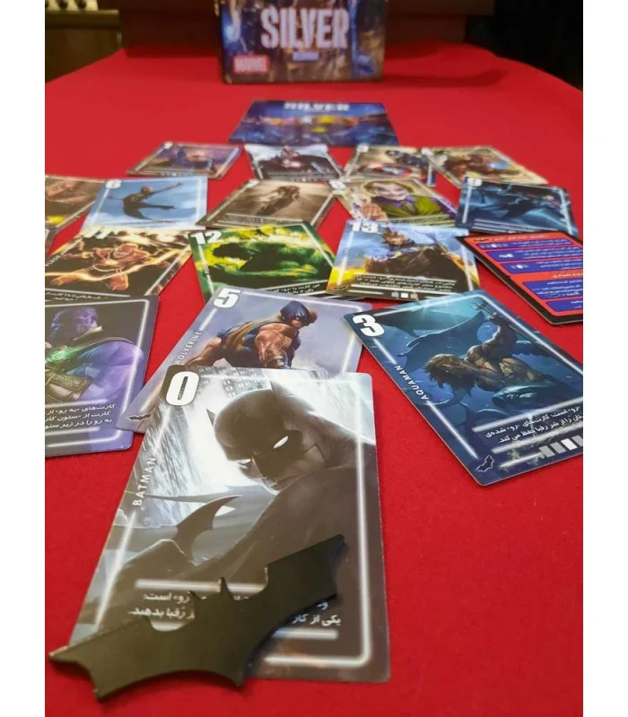 خرید بازی فکری کارتی سیلور «سیلور رینیون، سیلور مارول و دی سی» Silver Reunion (Marvel and DC) Borad game