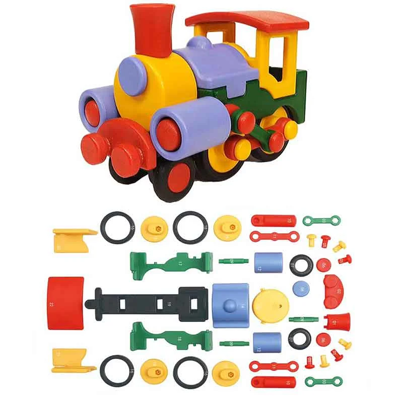 خرید بازی فکری ساختنی دوبی «لگو لکوموتیو» Itoy DoBe Locomotive Lego F-03