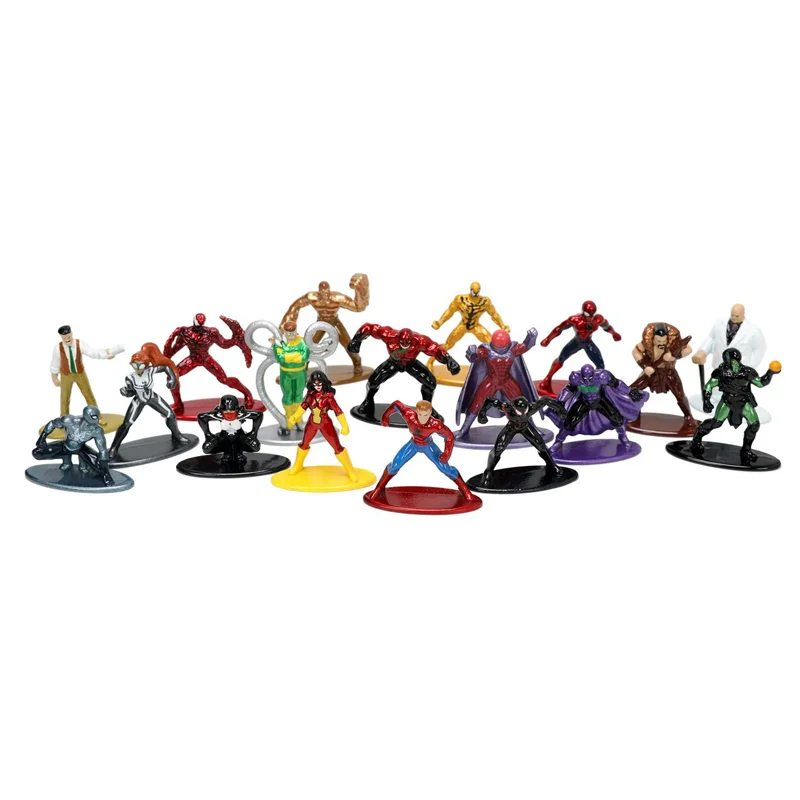 خرید نانو متال فیگور جادا مارول اسپایدرمن «بسته 18 تایی سری 8» Marvel Spider Man Nano Metalfigs 18-Pack Figure Series 8