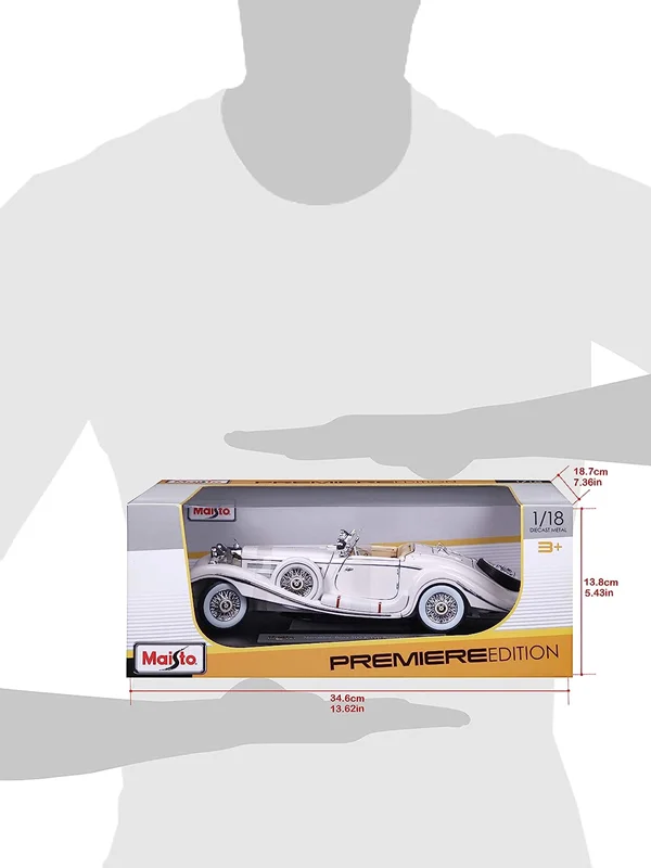 خرید ماشین فلزی مایستو «مرسدس بنز 500K» ماشین فلزی Maisto Mercedes Benz Spezialroadster Mercedes 500K  36055w