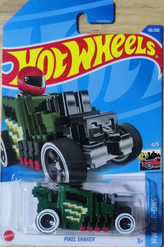 خرید ماشین فلزی ماکت فلزی هات ویلز «پیکسل شیکر» ماشین فلزی  Hot Wheels Pixel Shaker HW Ride-Ons  4/5 66/250