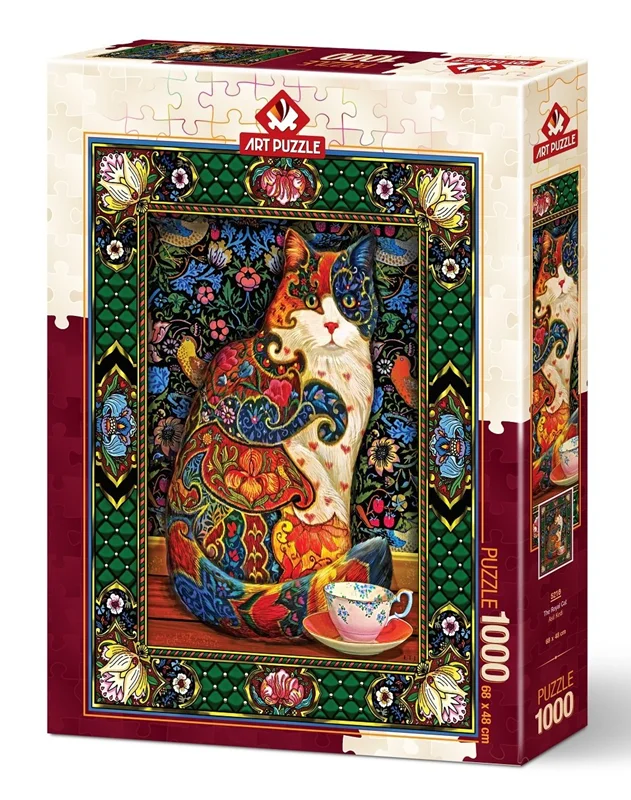 پازل گربه، پازل سلطنتی پازل آرت 1000 تکه پازل «گربه سلطنتی» Art Puzzle The Royal Cat 1000 pcs 5216