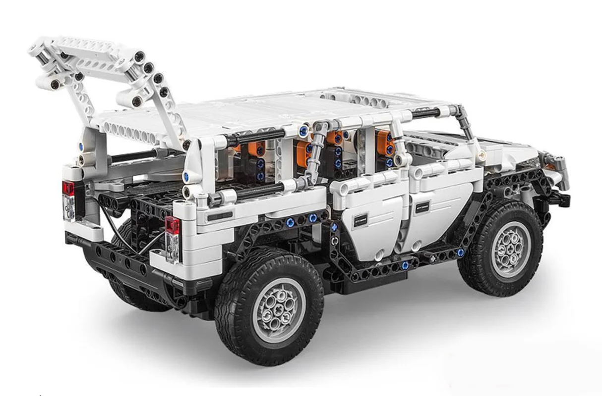 لگو جیپ کنترلی، خرید لگو کادا «جیپ کنترلی Warrior H2 واریور اچ 2» Cada Building Blocks Warrior H2 C51044W