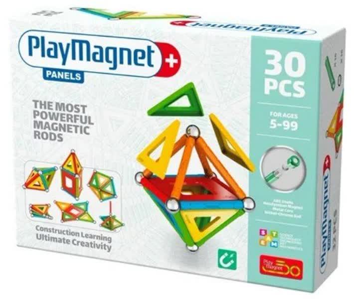 بازی مگ پلاس سری پنل ۳۰ قطعه Play Magnet Panels