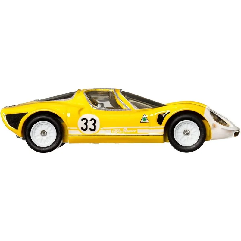 خرید ماشین فلزی ماکت فلزی هات ویلز کار کالچر «69 آلفا رومئو 33 استرادل» ماشین فلزی Hot Wheels Car Culture Premium Exotic Envy 69 Alfa Romeo 33 Stradale 1/5 HCJ91