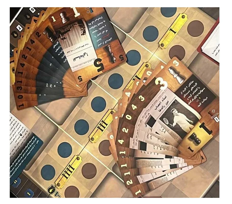 🔹 نحوهی استفاده از کارتهای بازی مسابقه قرن در جریان بازی