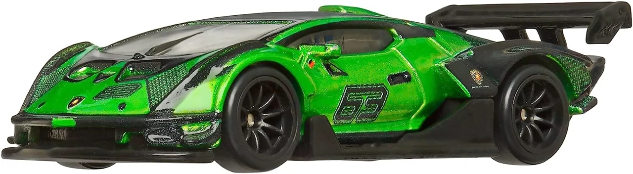 خرید ماشین فلزی ماکت فلزی هات ویلز کار کالچر «لامبورگینی اسنزا SCV12» ماشین فلزی Hot Wheels Car Culture Premium Exotic Envy Lamborghini Essenza SCV12 5/5 HCJ29
