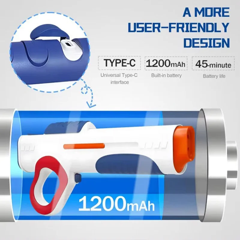 خرید تفنگ آرولو «آبپاش الکتریک شارژی» Arolo Hydro Electric Water Gun M37B