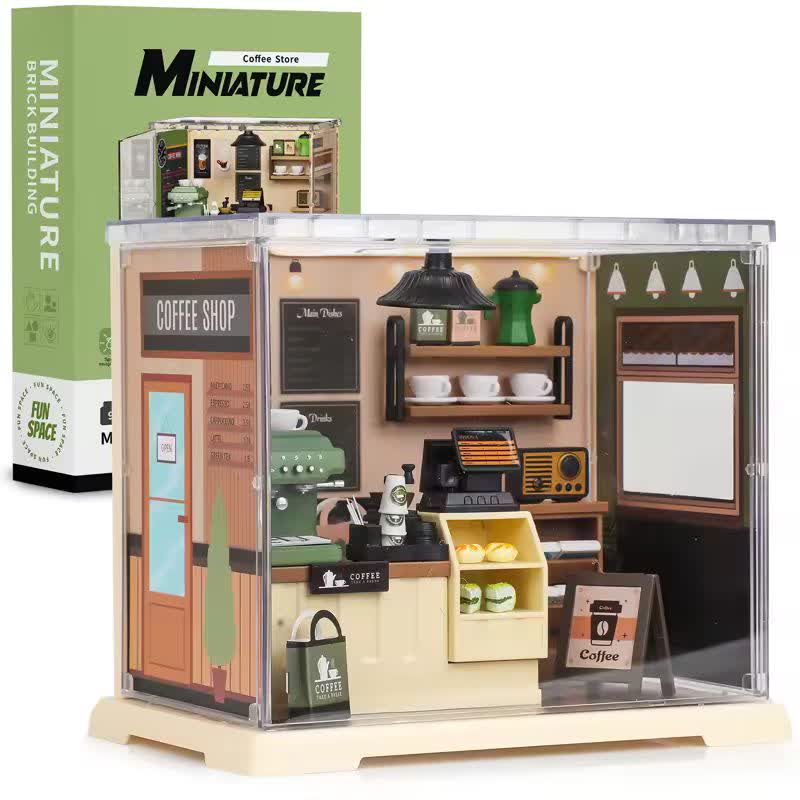 کافی شاپ مینیاتوری Miniature Coffee Store EP504