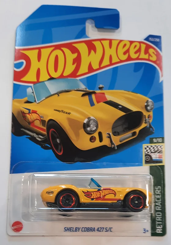 خرید ماشین فلزی هات ویلز ماشین «شلبی کبرا 427 S/C» ماشین فلزی Hot Wheels Shelby Cobra 427 S/C Retro Racers 9/10 152/250